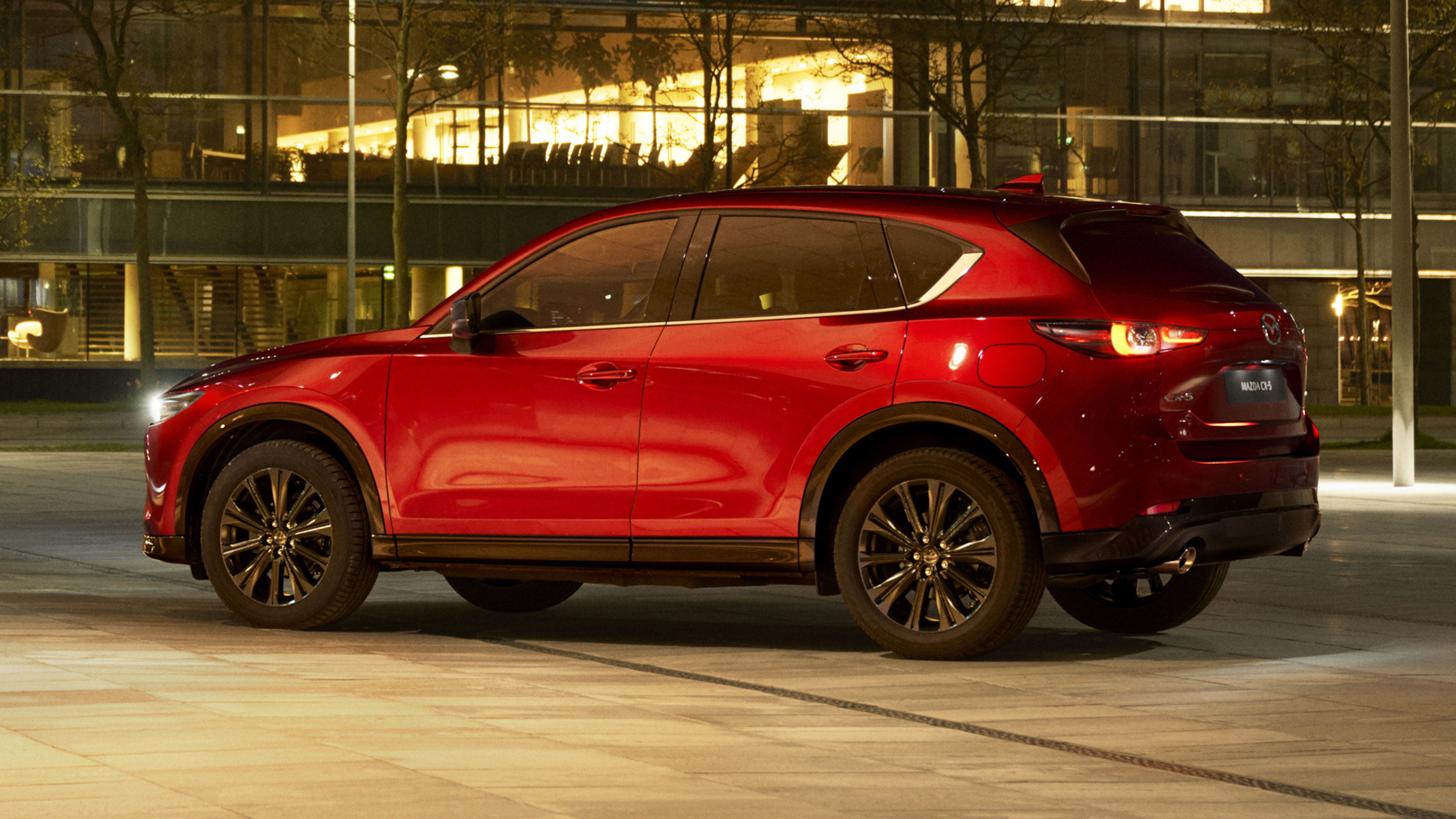 2022 Mazda CX-5 Sport Black side view