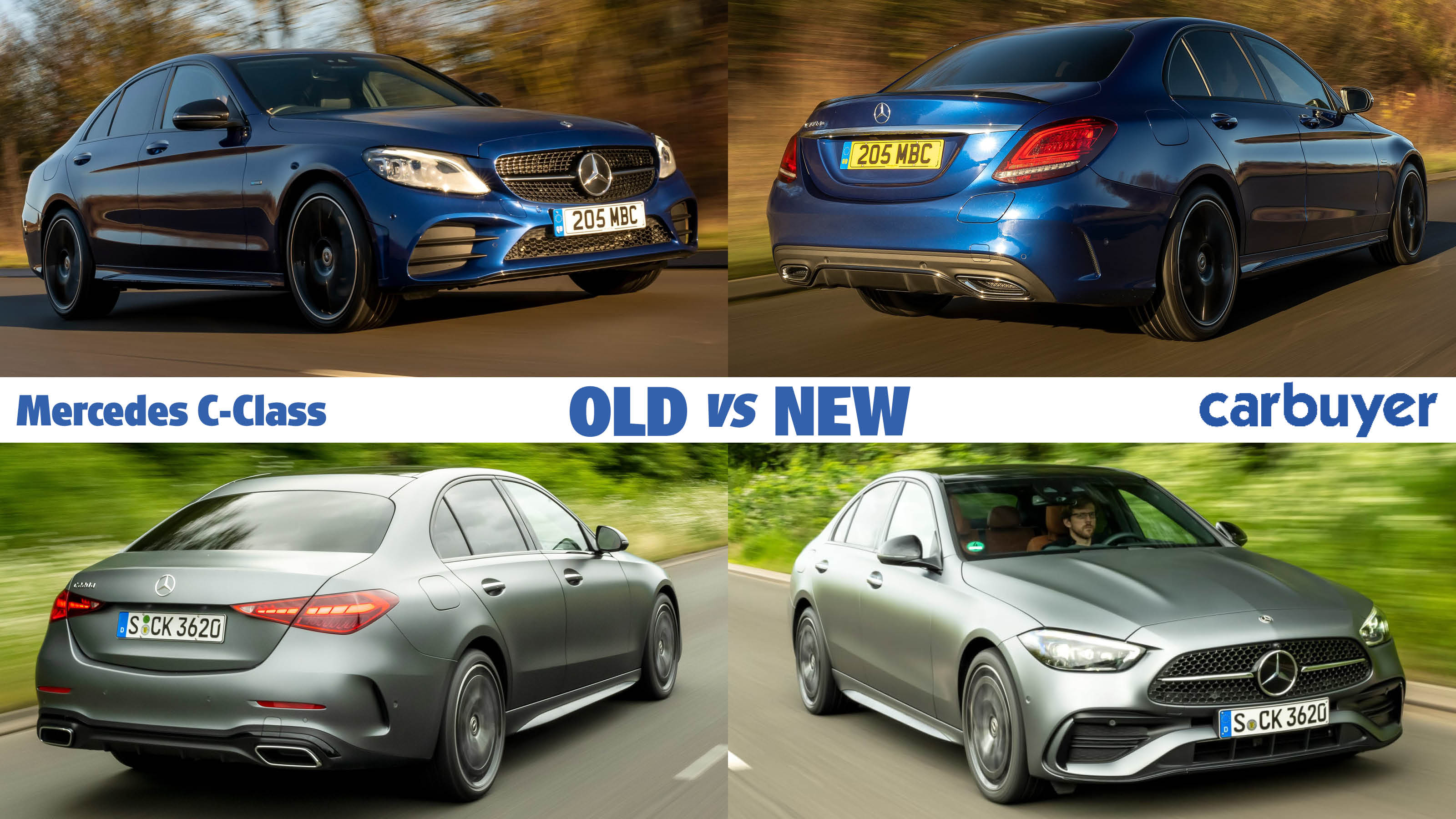Mercedes C-Class: old vs new