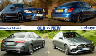 Mercedes C-Class: old vs new