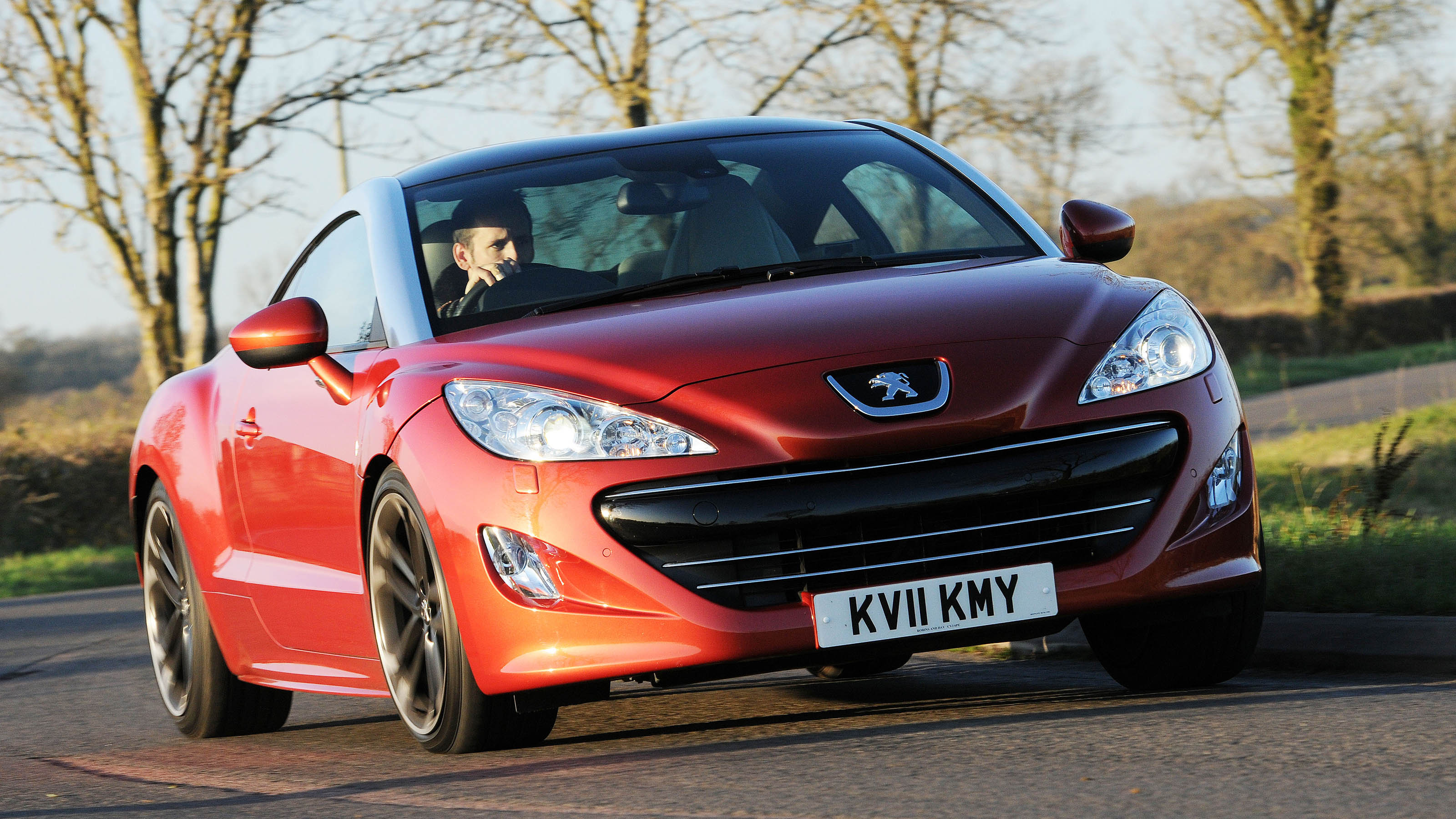 Peugeot RCZ driving