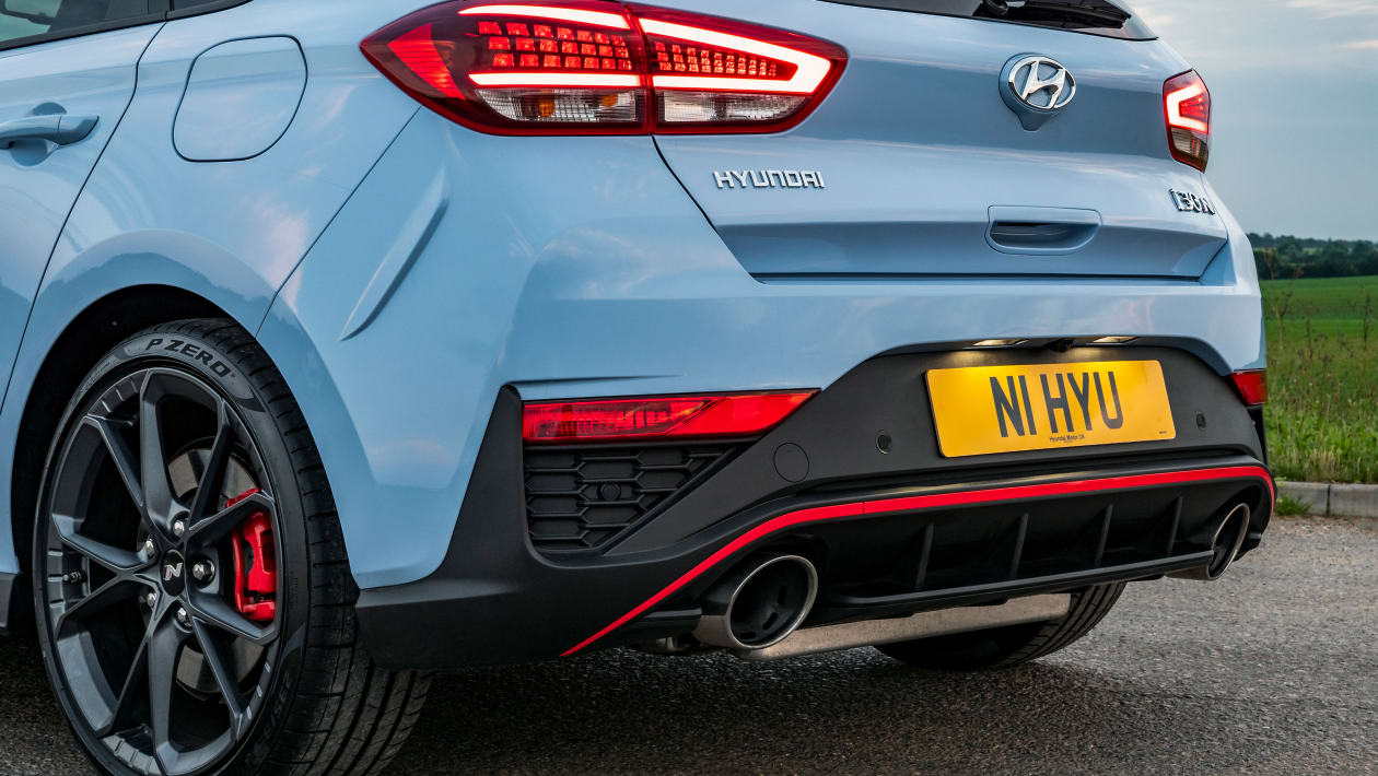 2021 Hyundai i30 N hatchback - rear