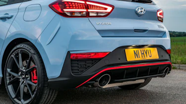 2021 Hyundai i30 N hatchback - rear