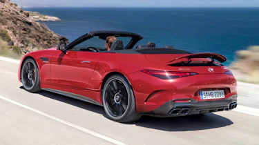 2022 Mercedes SL - rear 3/4 driving