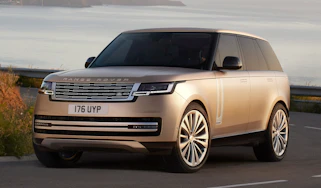 2022 Range Rover SUV - front 3/4