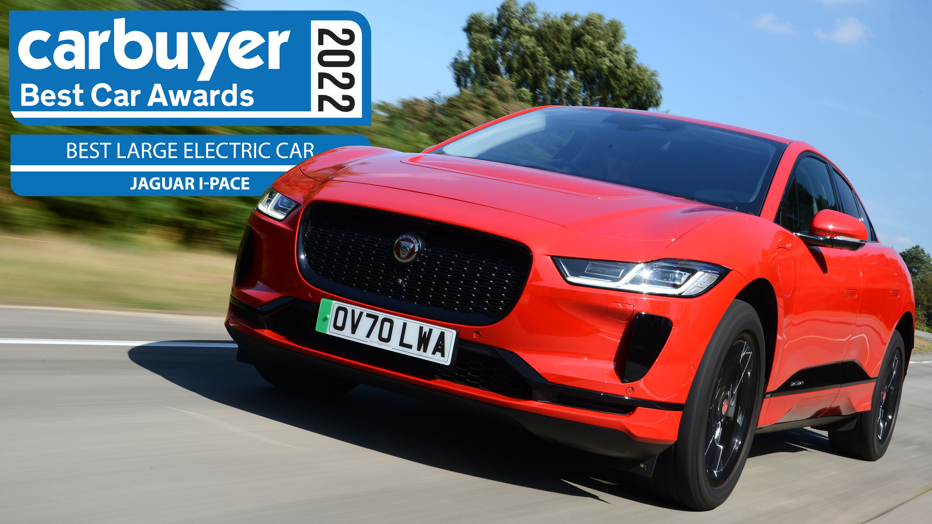 Best Large Electric Car: Jaguar I-Pace