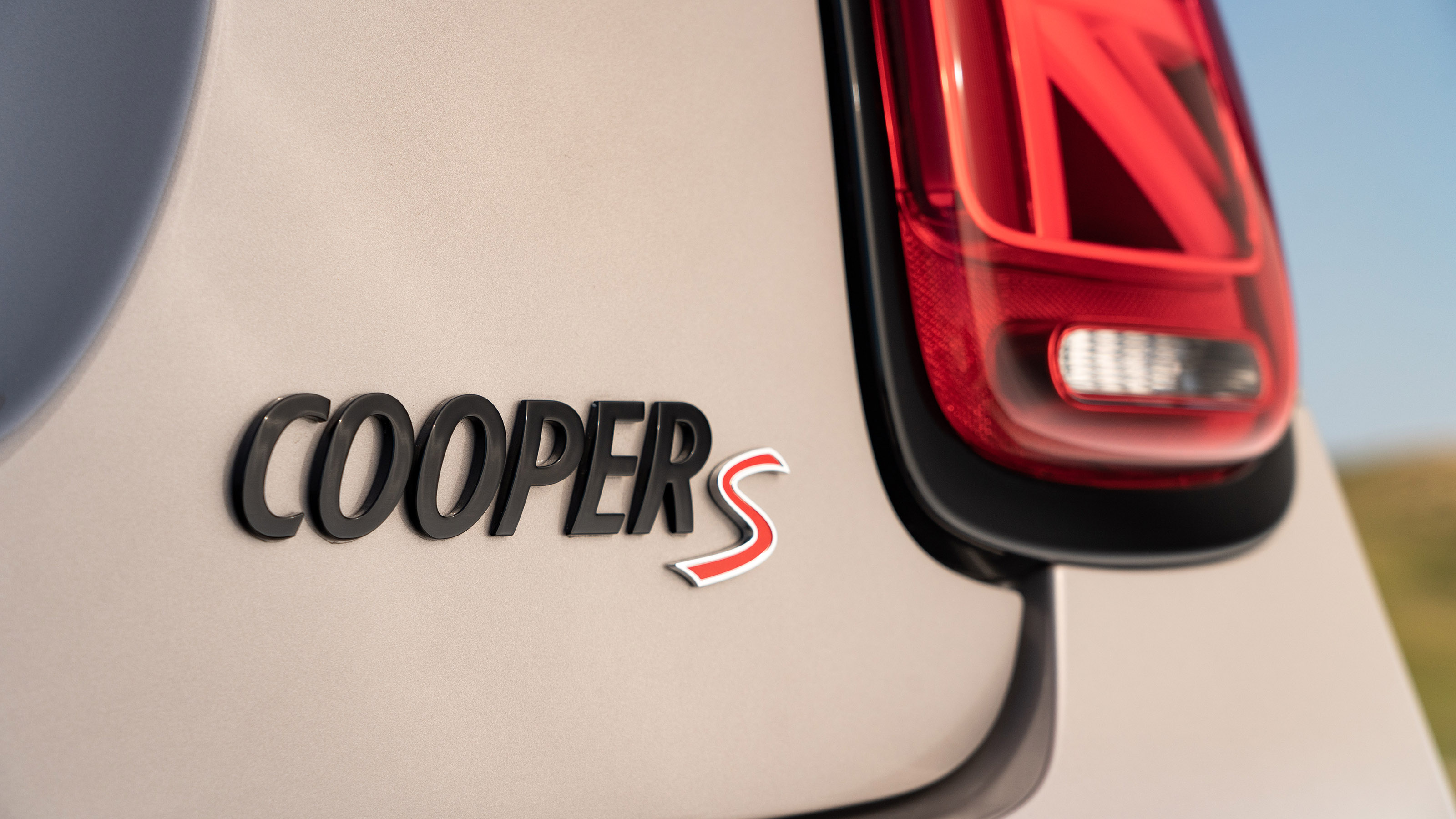 2021 MINI hatchback boot badge