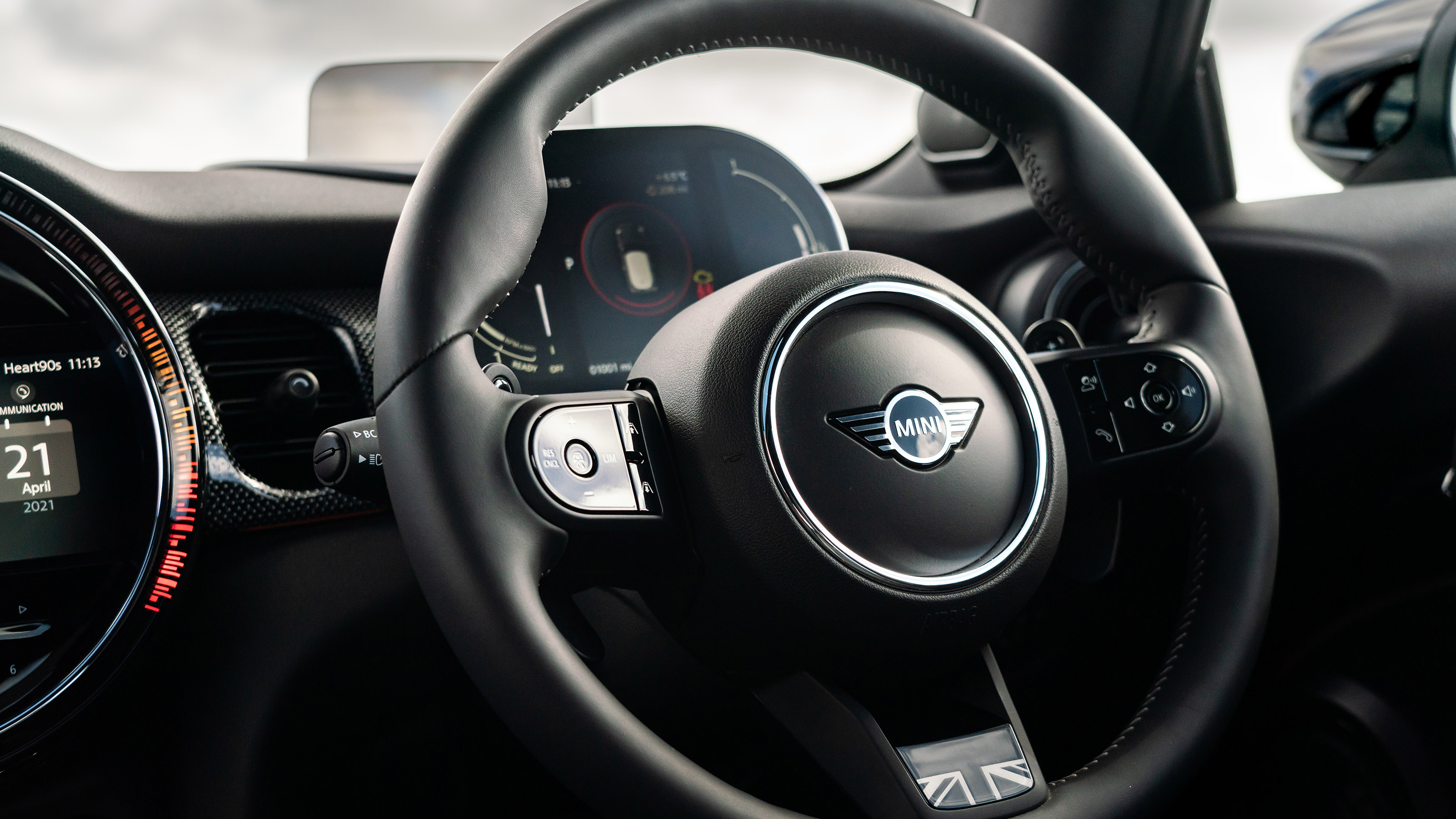 2021 MINI hatchback steering wheel