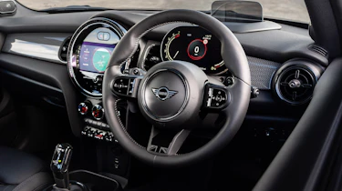 2021 MINI hatchback interior