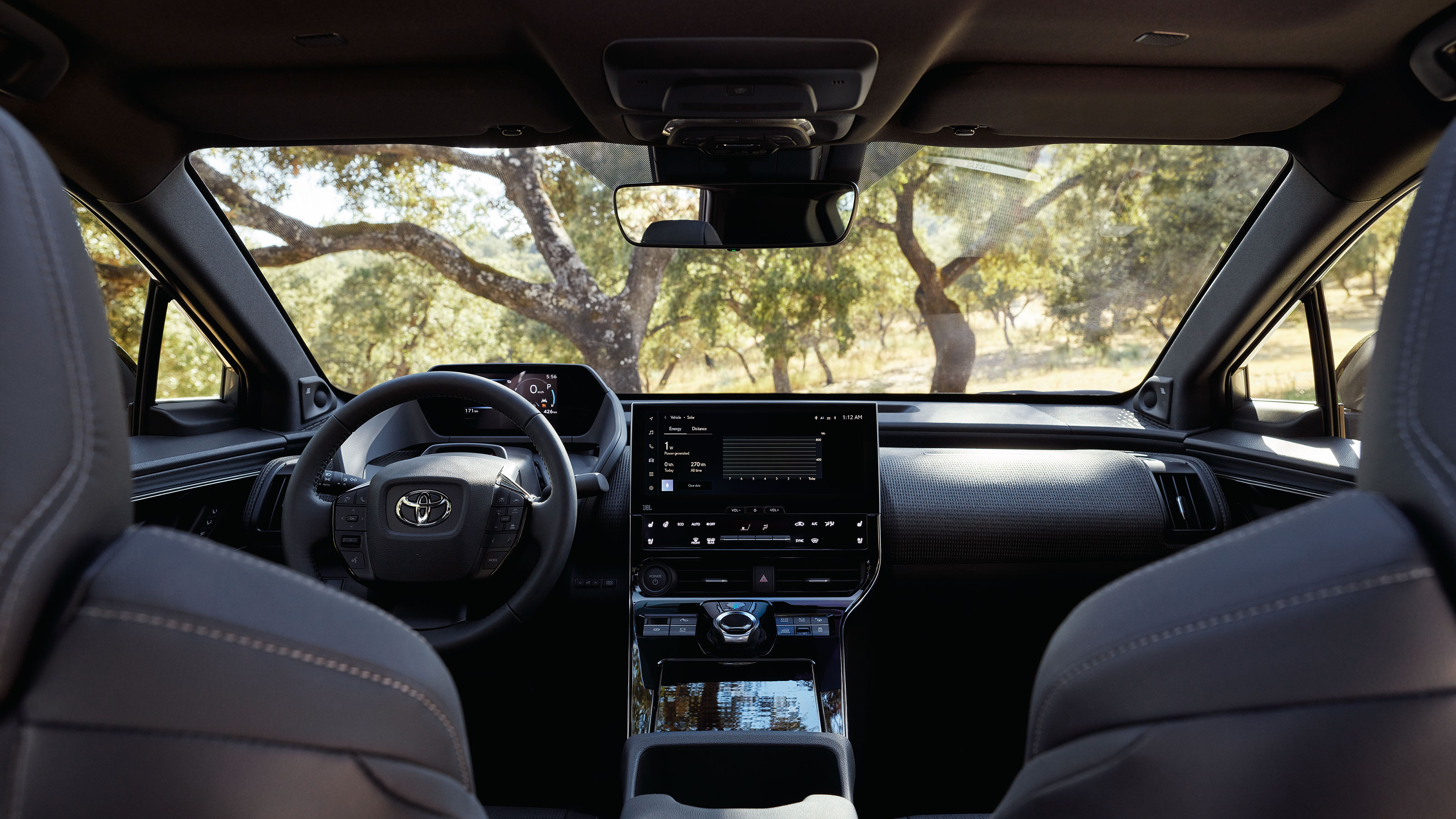 Toyota bZ4X interior