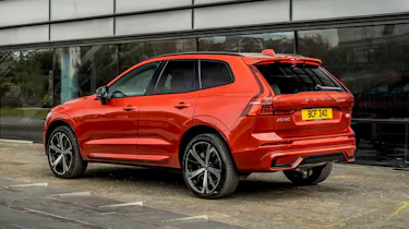Volvo XC60 Recharge hybrid rear 3/4 static