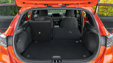 2021 Kia Ceed boot with two seats down