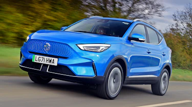 2021 MG ZS EV - front 3/4 dynamic