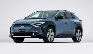 2022 Subaru Solterra - front 3/4 view