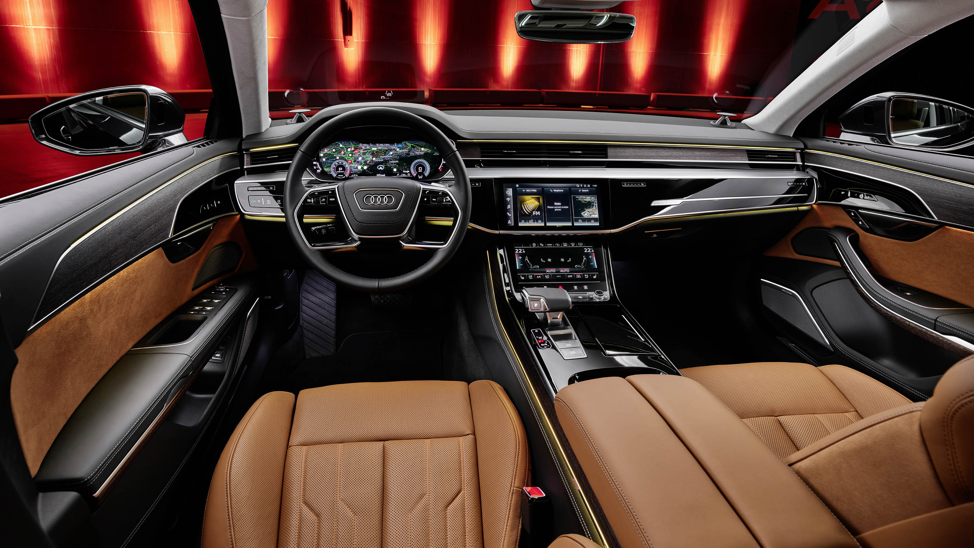 New Audi A8 interior
