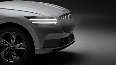 Genesis Electrified GV70 - close up