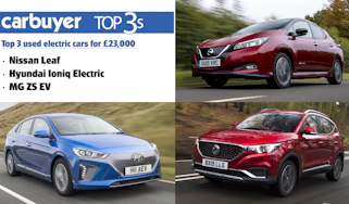 Top 3 used electric cars