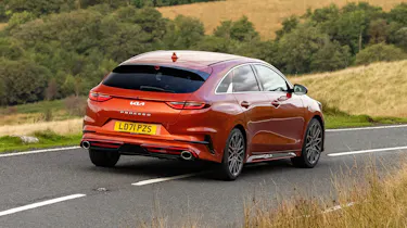 2021 Kia ProCeed driving - rear