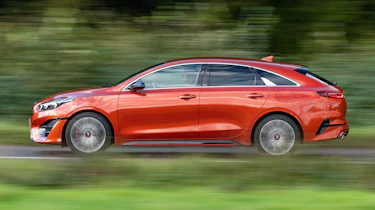 2021 Kia ProCeed driving - side view