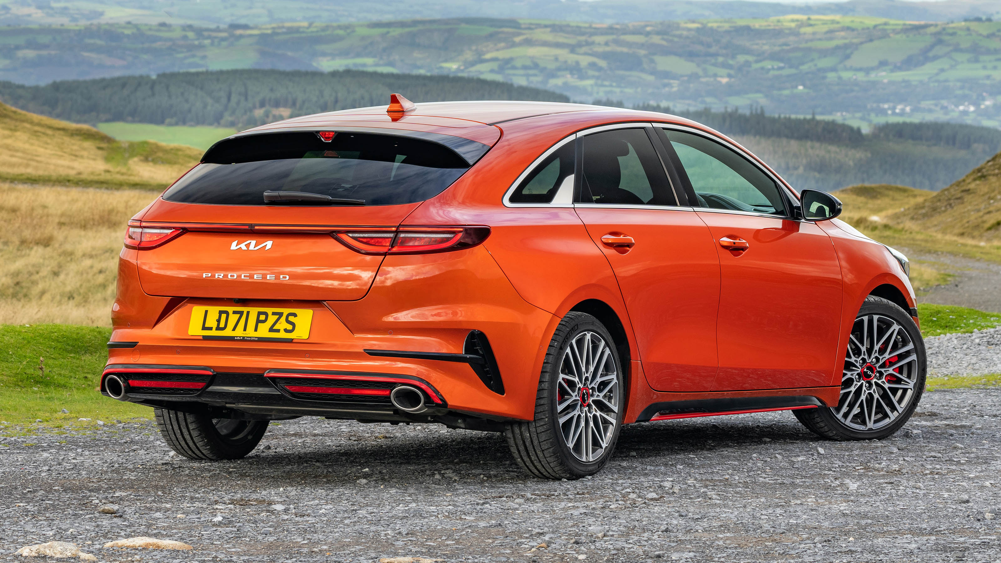 2021 Kia ProCeed rear