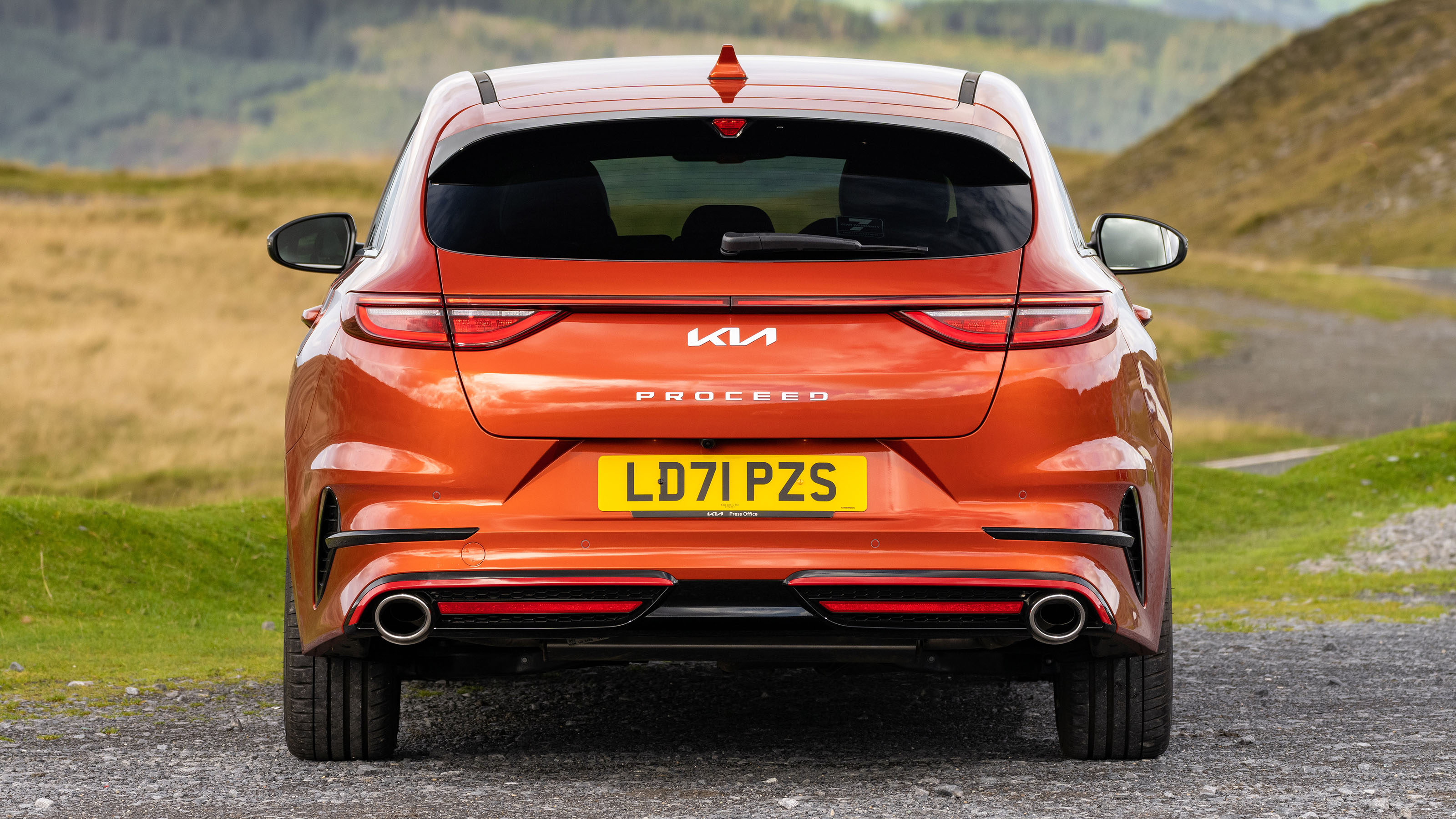 2021 Kia ProCeed rear end
