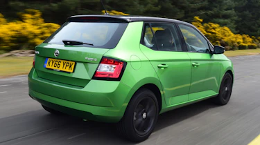 Skoda Fabia 2017 - rear 3/4