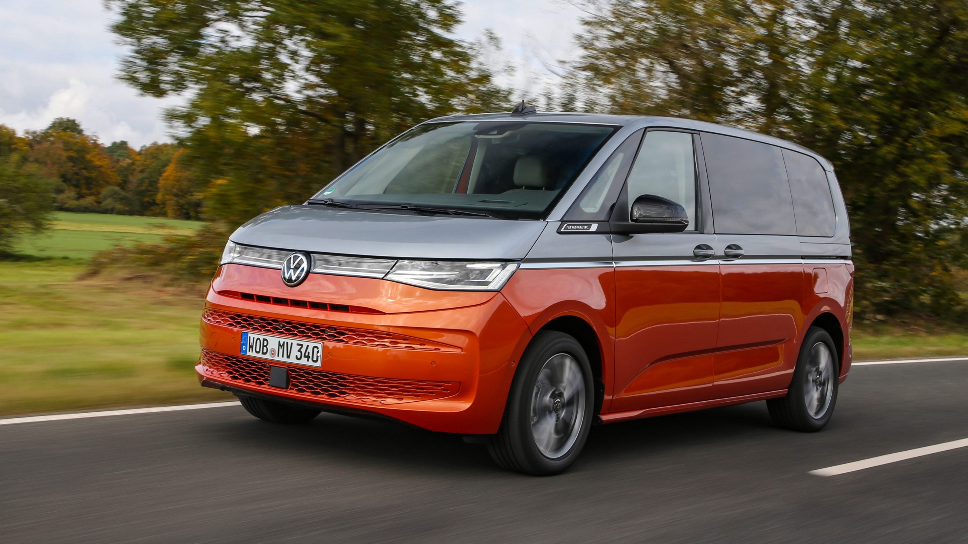Volkswagen Multivan MPV - front 3/4 dynamic