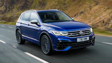 Volkswagen Tiguan R driving