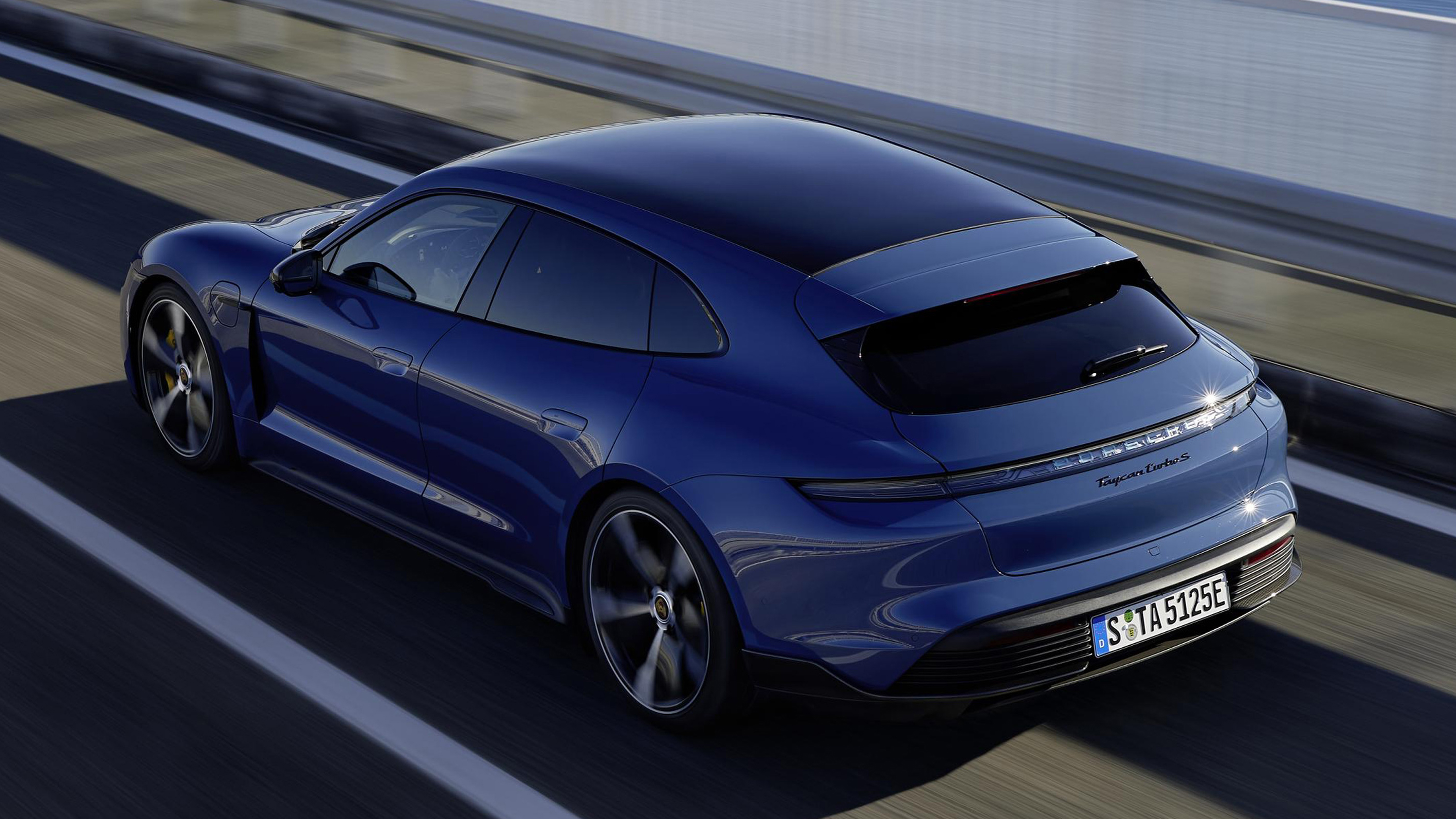 2022 Porsche Taycan Sport Turismo estate - rear