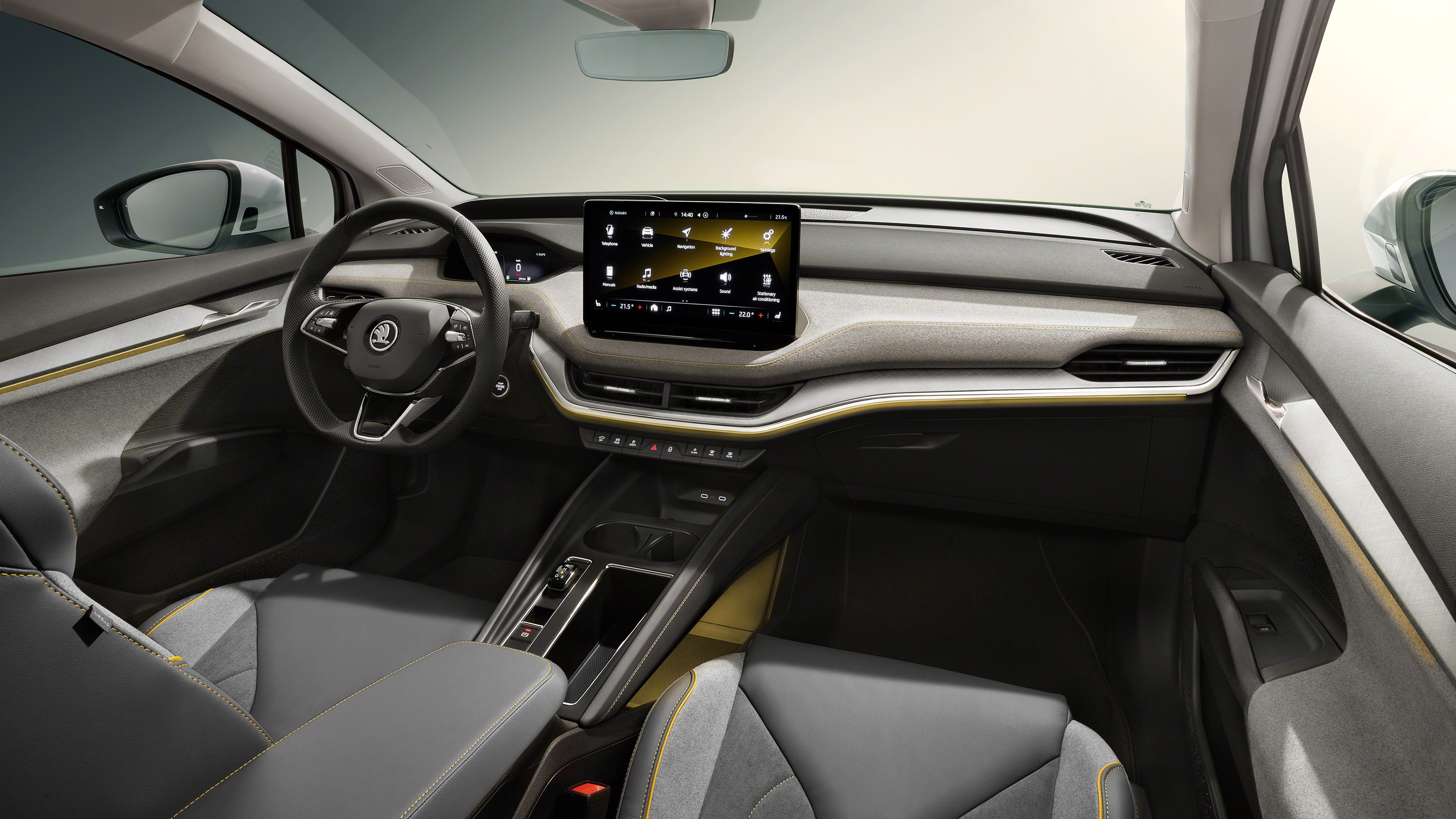 2022 Skoda Enyaq Coupe iV- dashboard