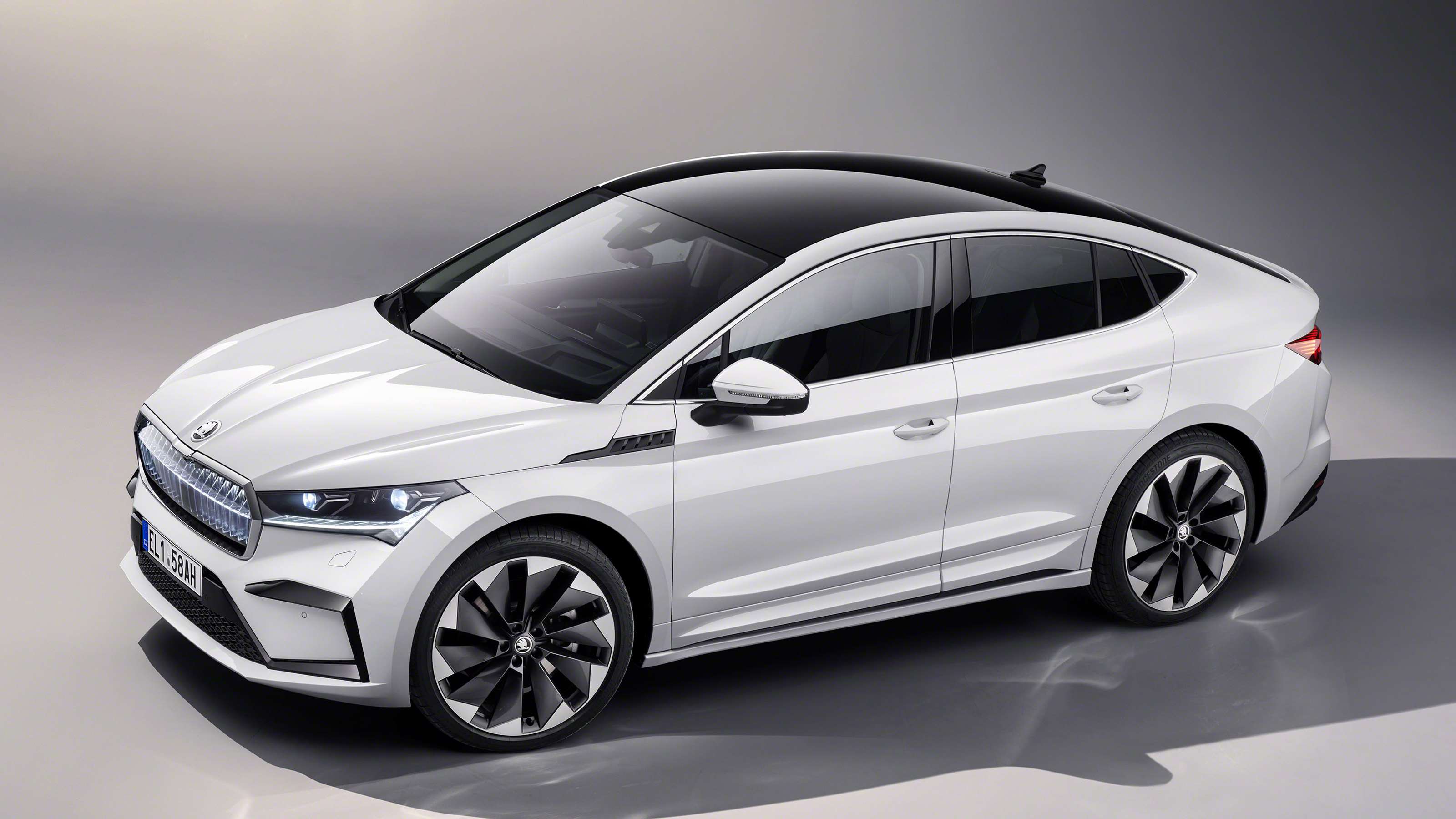 2022 Skoda Enyaq Coupe iV - 3/4 view angled