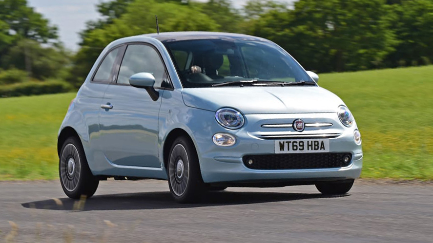 Fiat 500 front-quarter