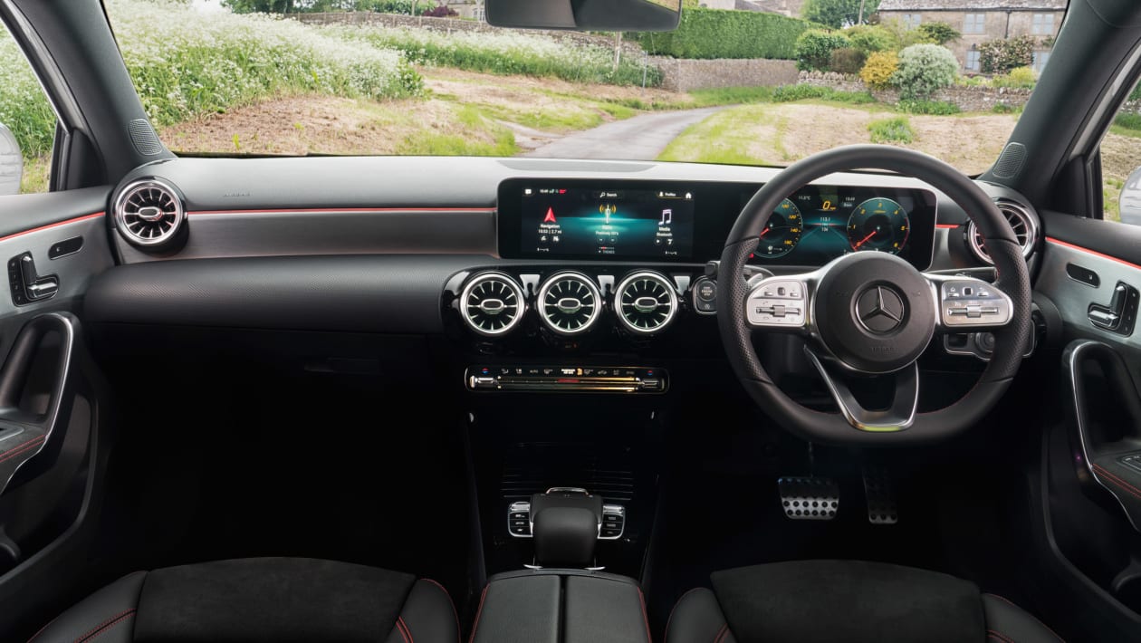 Mercedes A-Class hatchback interior