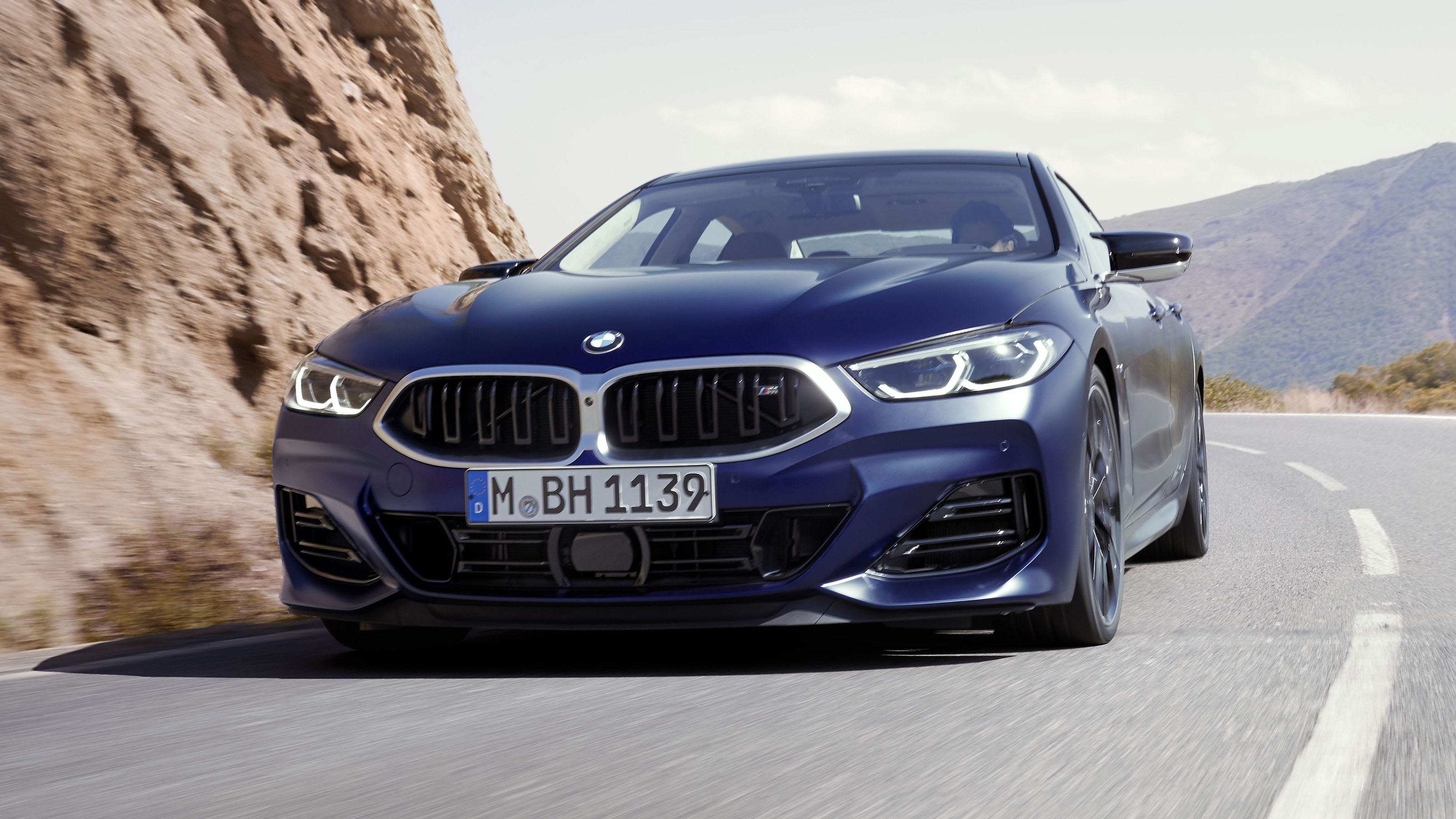 2022 BMW 8 Series Gran Coupe driving