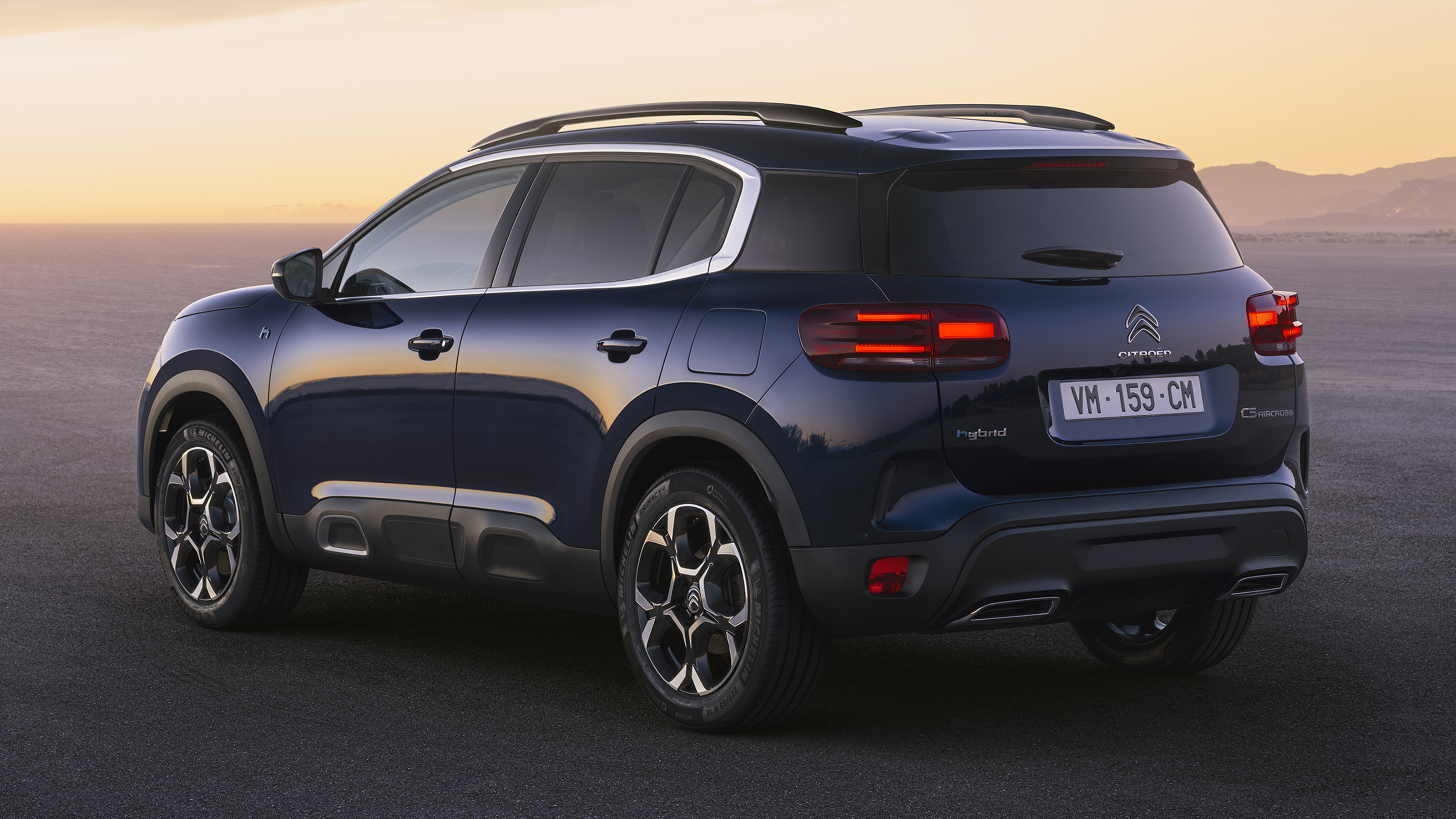 Citroen C5 Aircross facelift - rear view