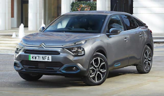 Citroen e-C4 front