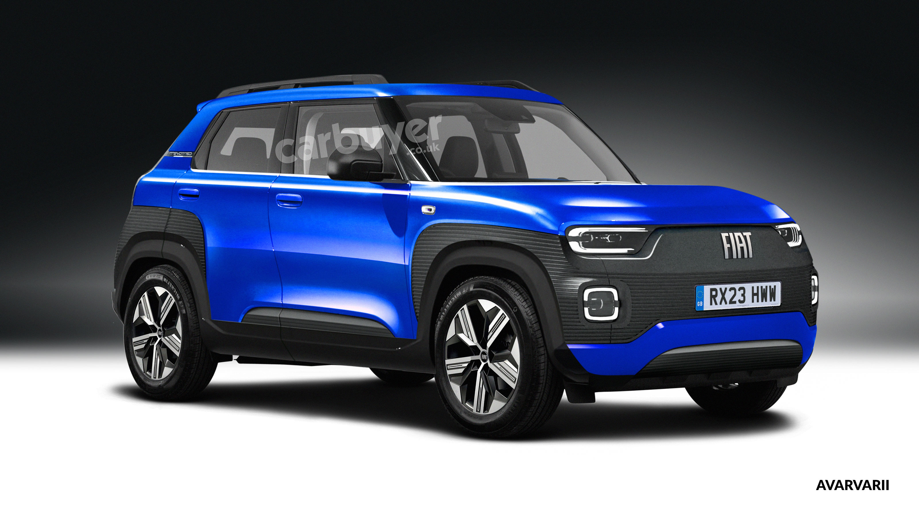 2023 fiat panda render