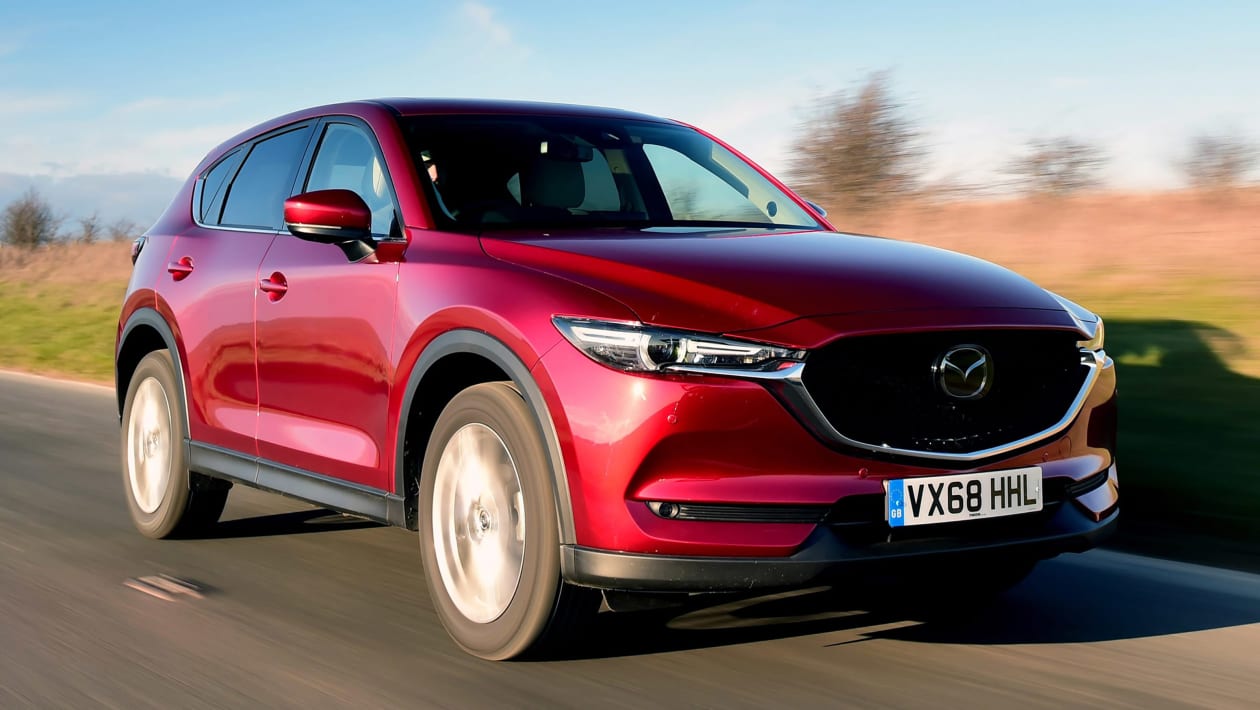 Used Mazda CX-5 - front 3/4 dynamic 
