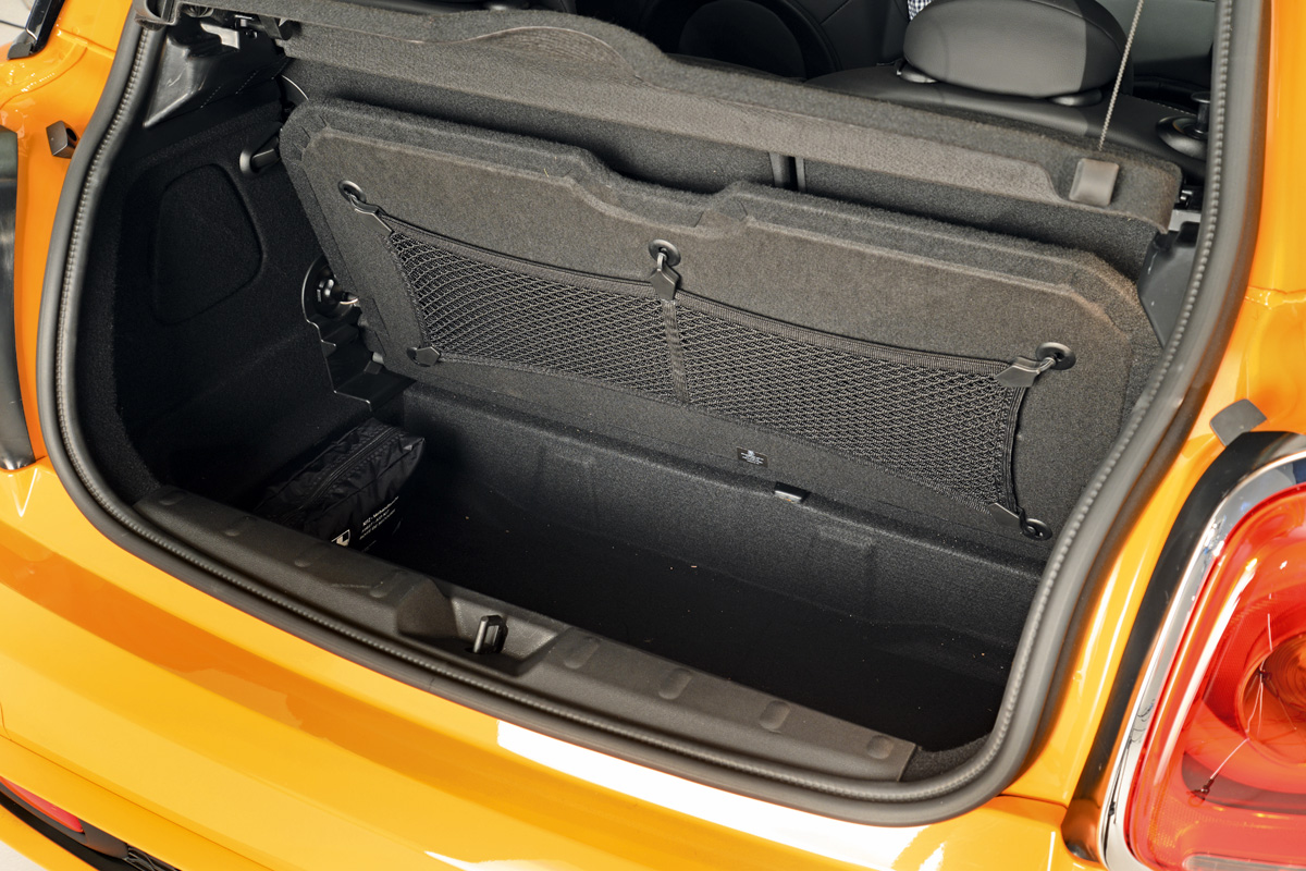 Used MINI hatchback: 2014 to present (Mk3) - boot space