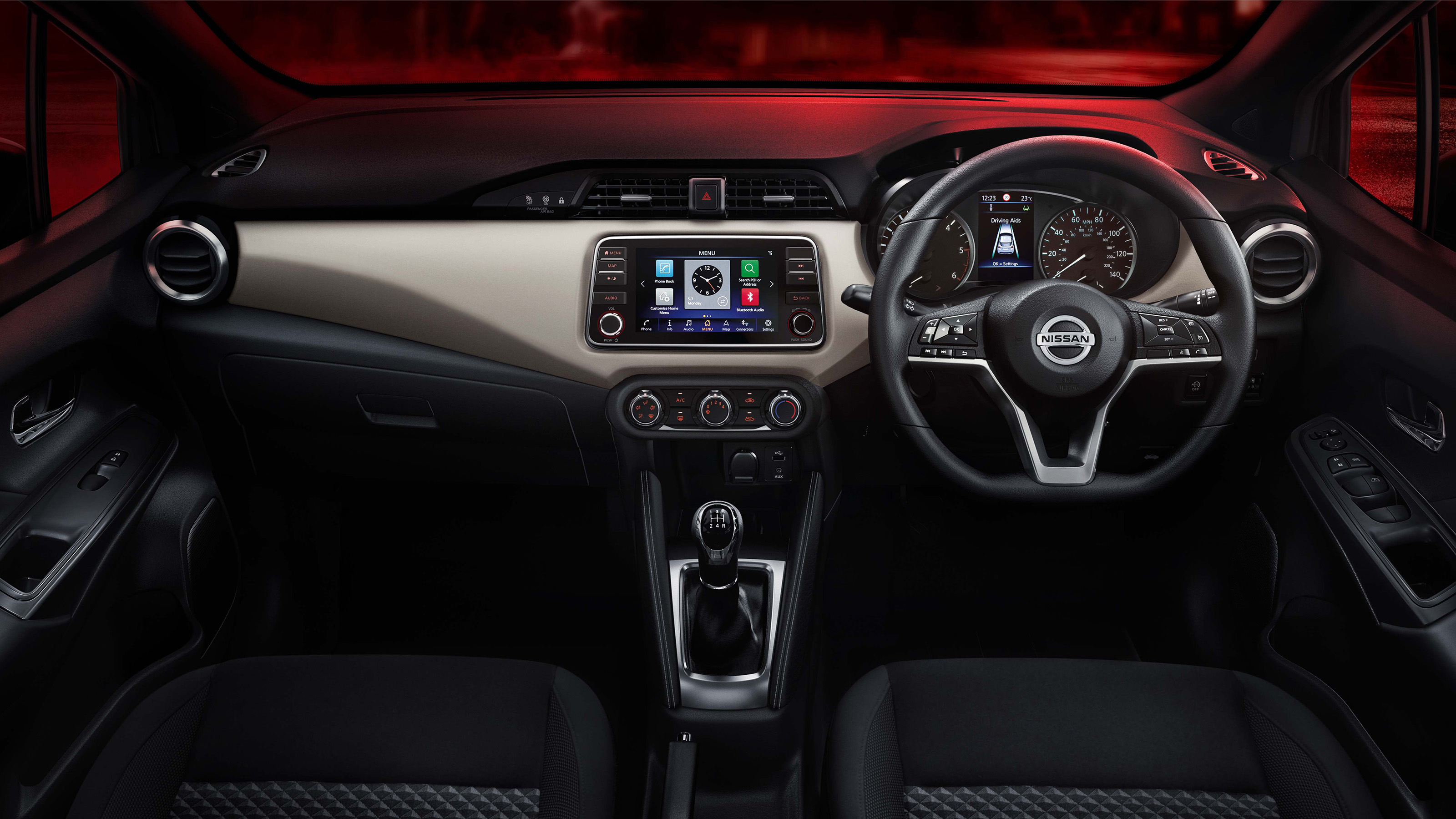 Nissan Micra Kiiro interior