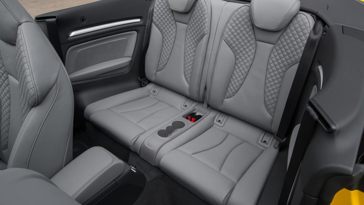Used Audi A3 cabriolet rear seats