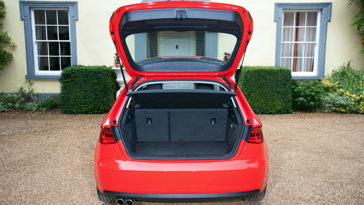 Used Audi A3 hatchback boot
