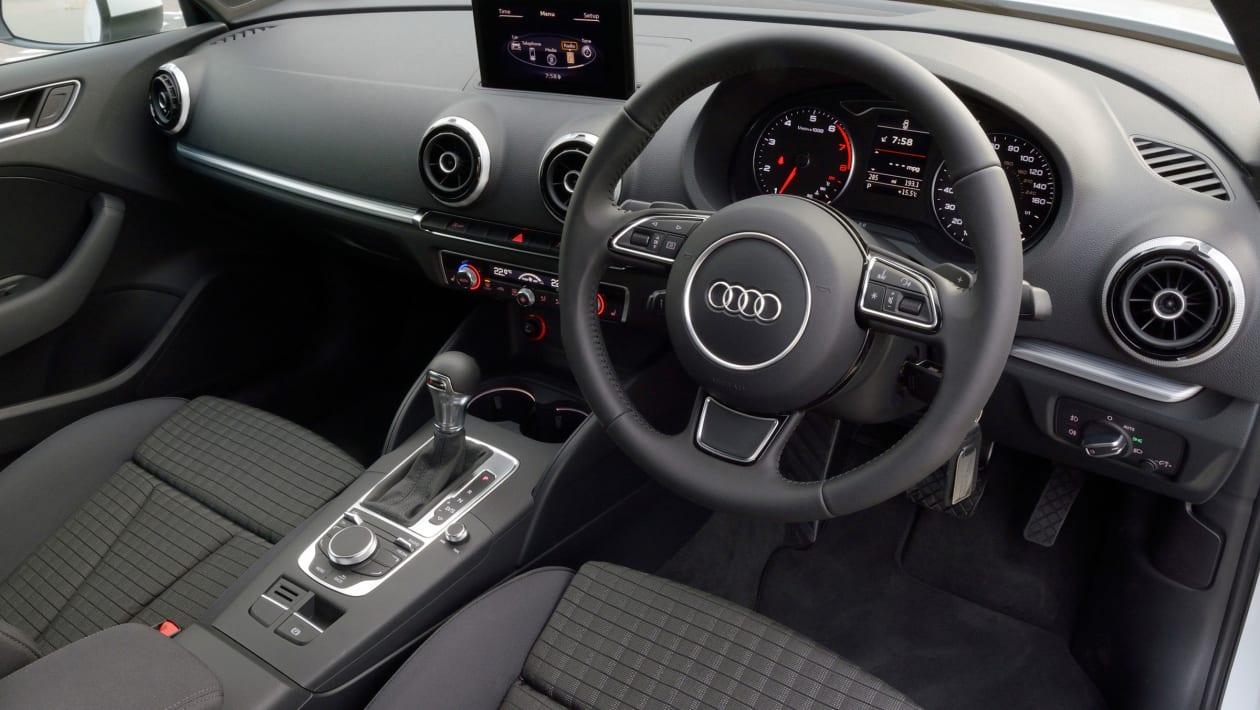 Used Audi A3 saloon interior