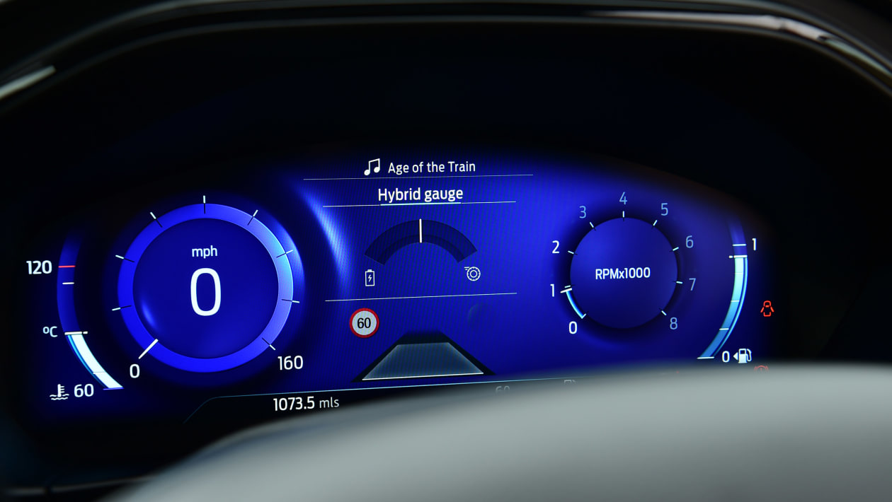Ford Focus - digital dial cluster
