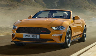 Ford Mustang California Special driving