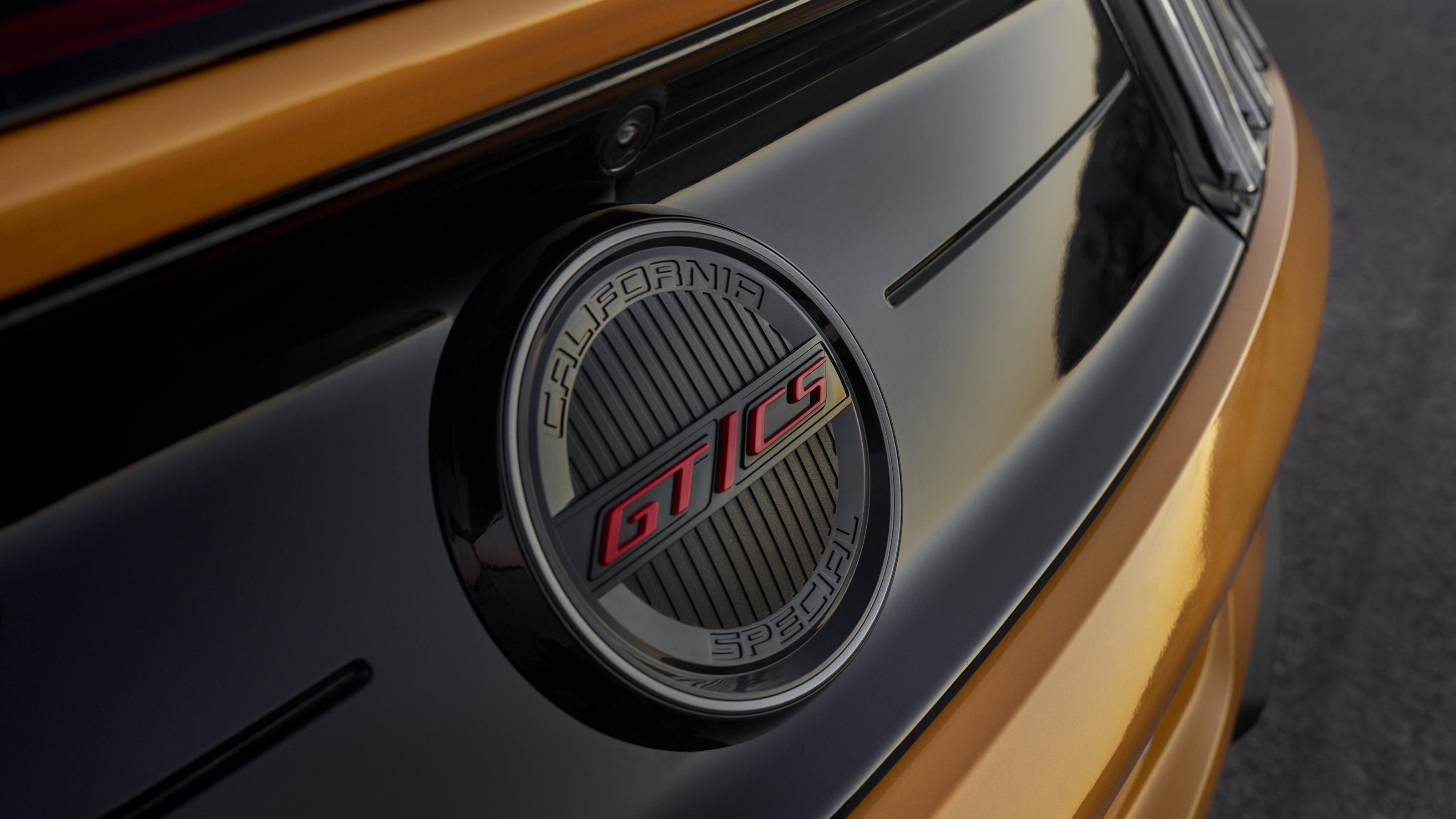 Ford Mustang California Special rear badge