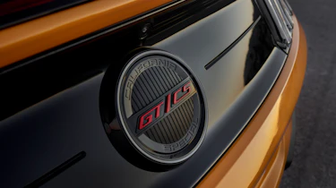 Ford Mustang California Special rear badge