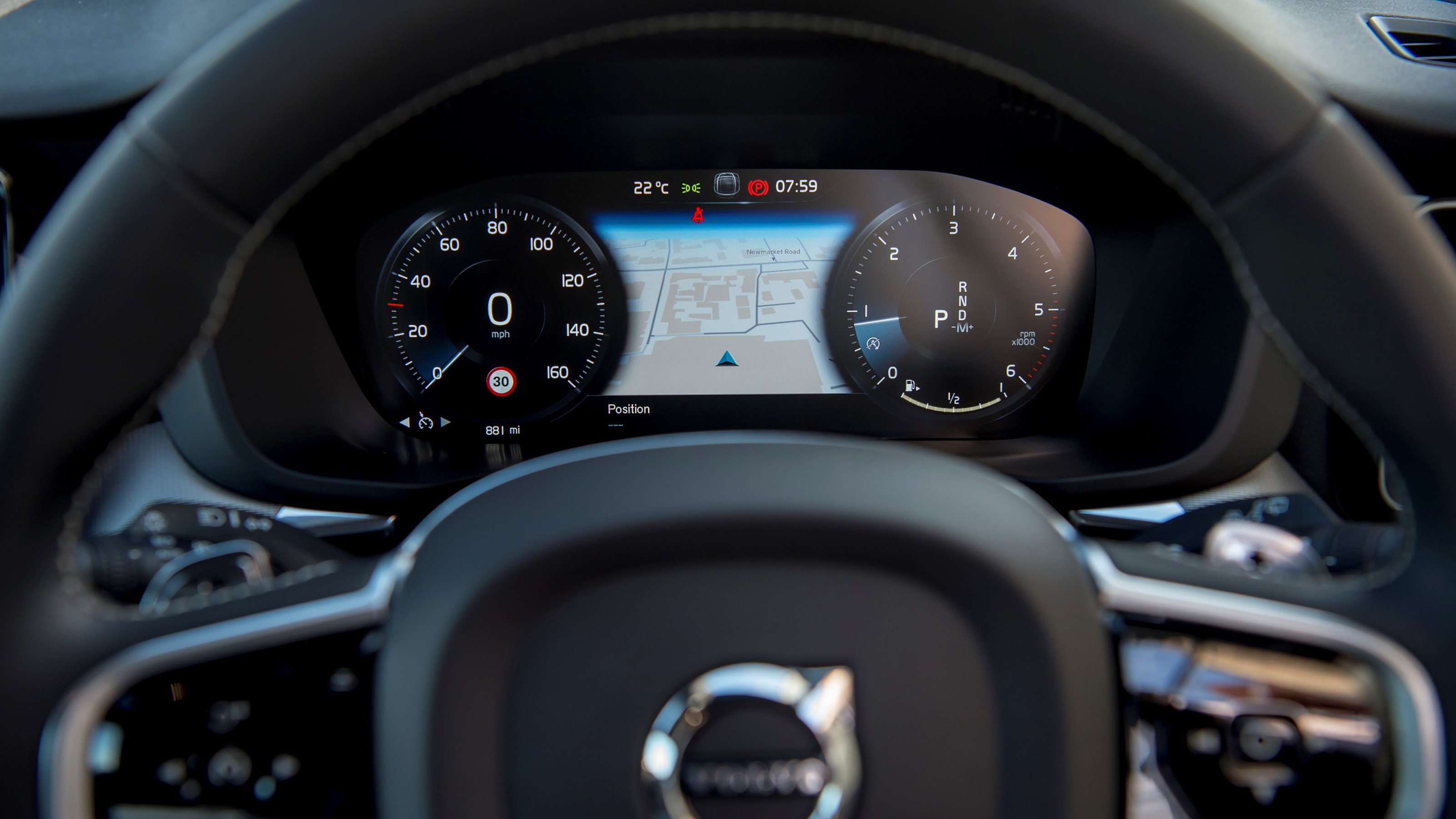 Volvo XC60 dials