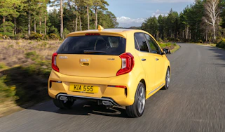 Kia Picanto hatchback rear 3/4 tracking