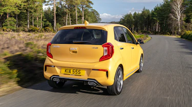 Kia Picanto hatchback rear 3/4 tracking