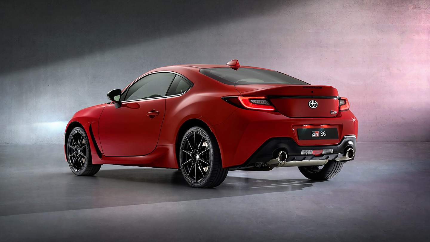 GR 86 hero rear